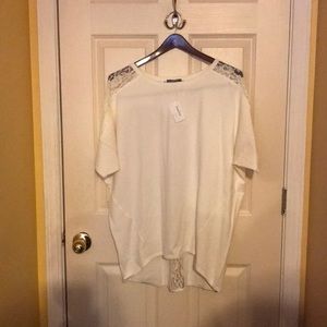 Neiman Marcus short sleeve sweater